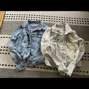 Girls jean jackets. Size 14 girls.